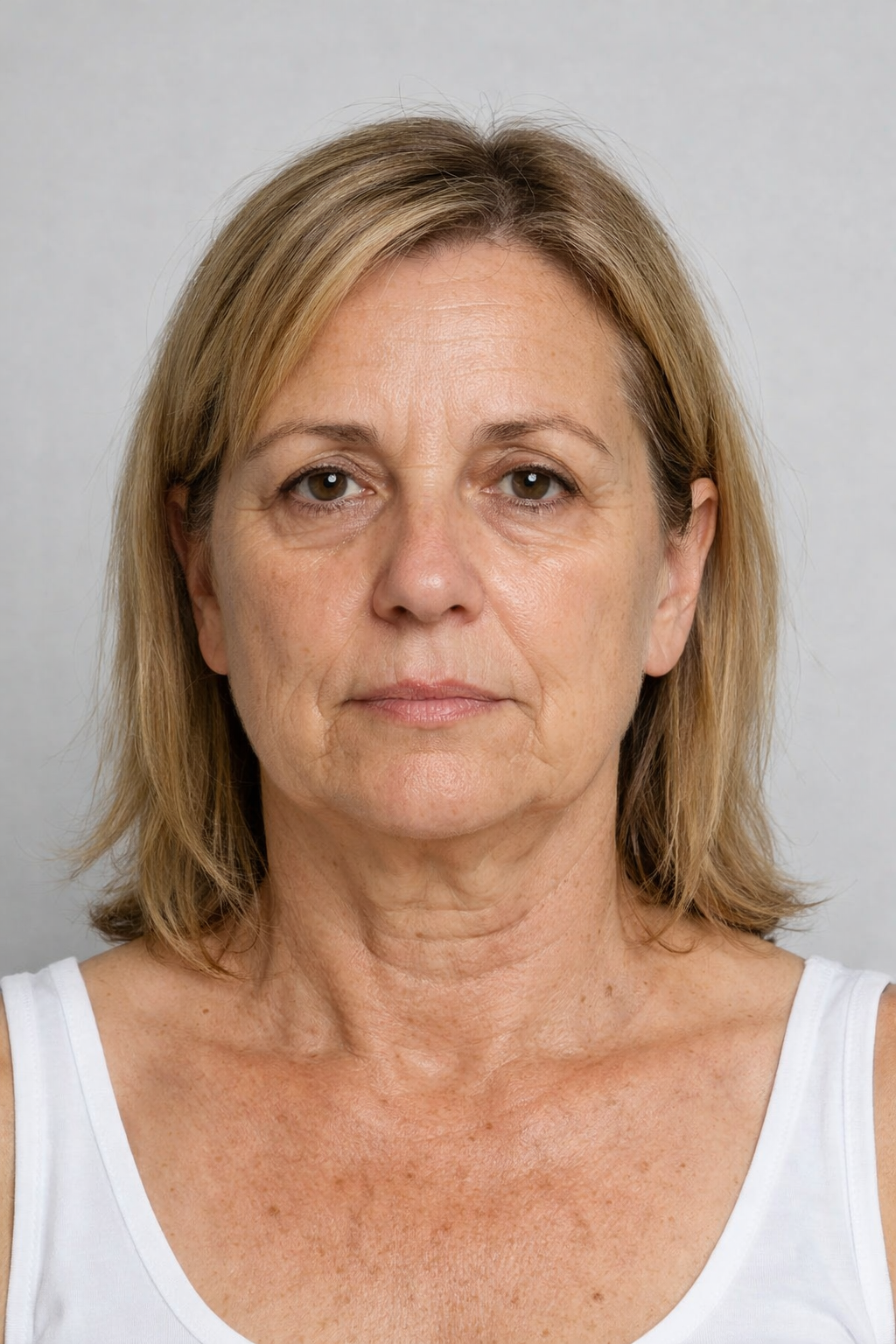 Skin before treatment at A.I. Skin Revolution