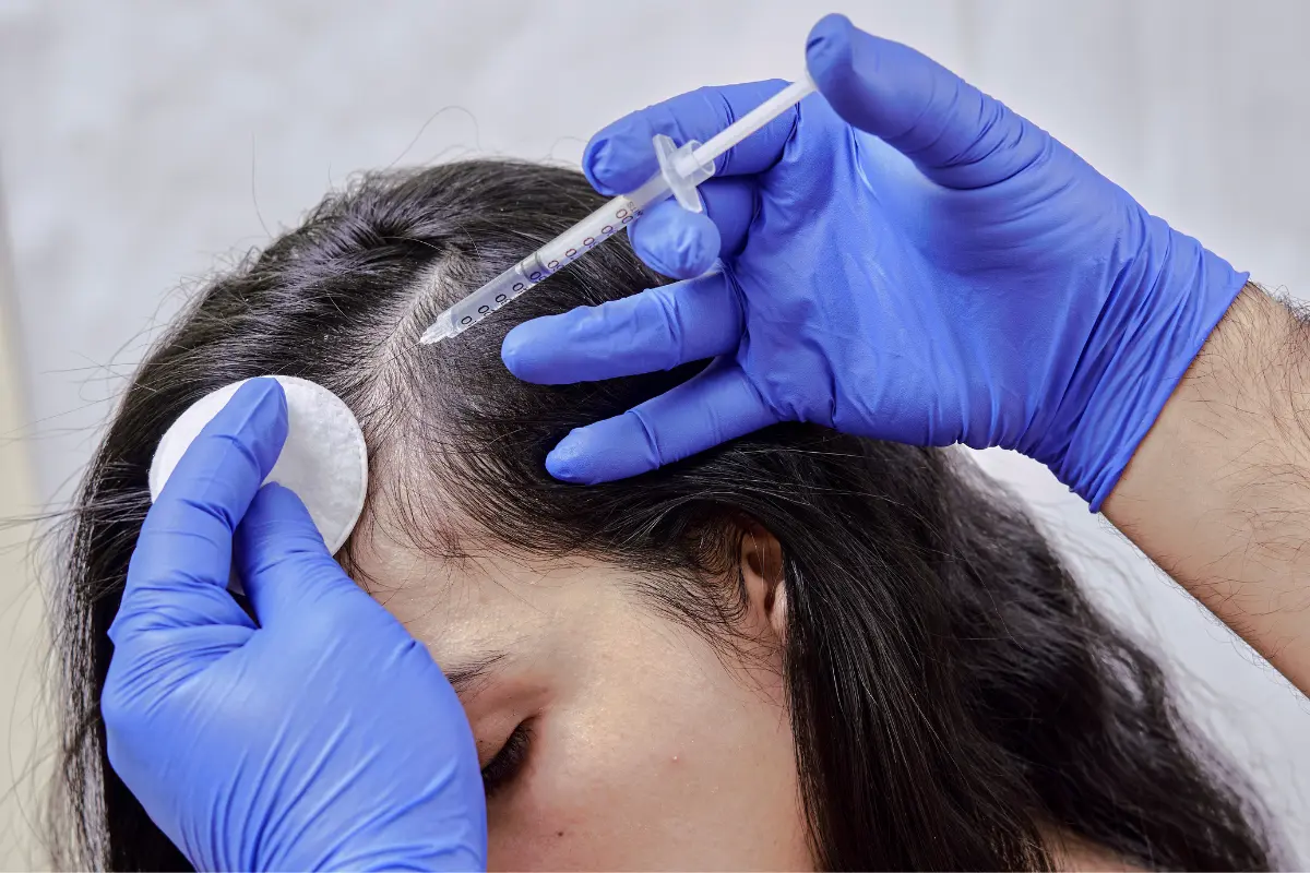 Hair regrowth therapy treatment