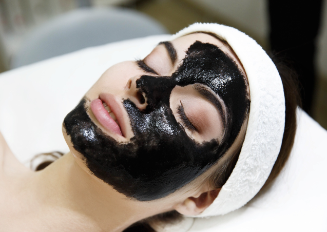 Carbon laser peel facial treatment